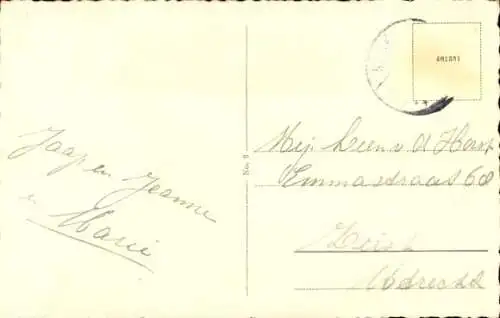 Ak Makkum-Friesland Niederlande, Waaggebouw