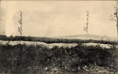 Ak Douaumont Lothringen Meuse, Fort, Hardaumont