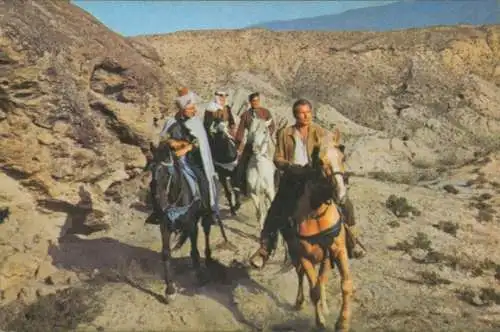 Sammelbild Karl May, Filmszene Durchs wilde Kurdistan, Kara ben Nemsi, Nr. 454