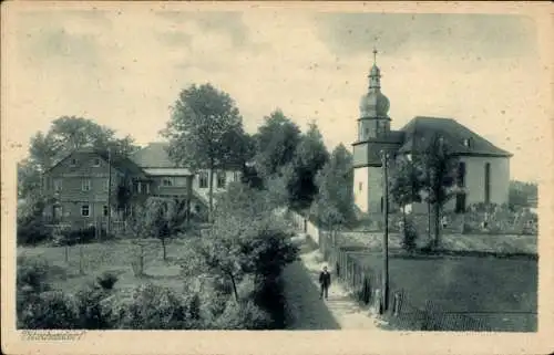 Ak Titschendorf Wurzbach Thüringen, Gasthaus zum Frankenwald