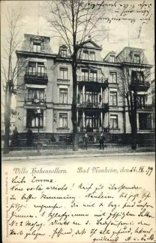 Ak Bad Nauheim in Hessen, Villa Hohenzollern