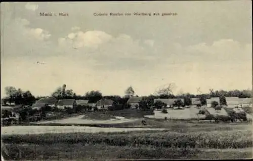 Ak Menz Stechlin in der Mark, Colonie Roofen, Wallberg