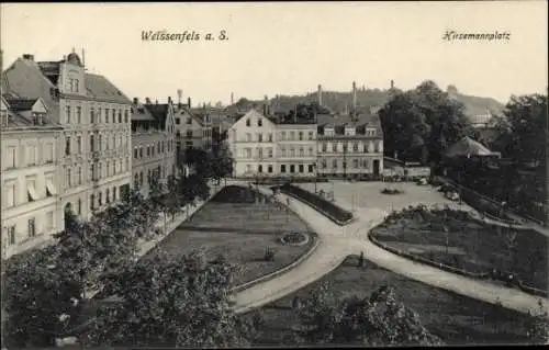 Ak Weißenfels an der Saale, Hirsemannplatz