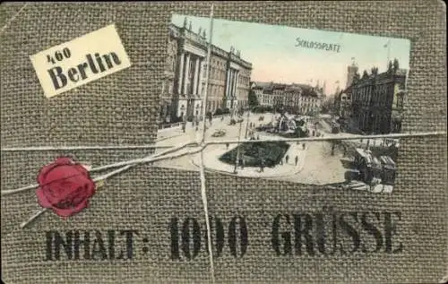 Ak Berlin Mitte, Schlossplatz