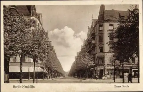 Ak Berlin Neukölln, Emser Straße