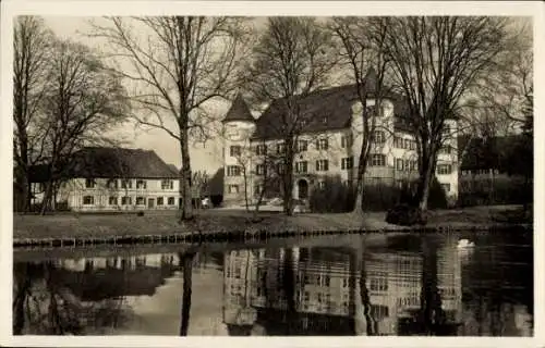 Ak Jettingen Scheppach in Schwaben Bayern, Gräflich Stauffenberg'sches Schloss