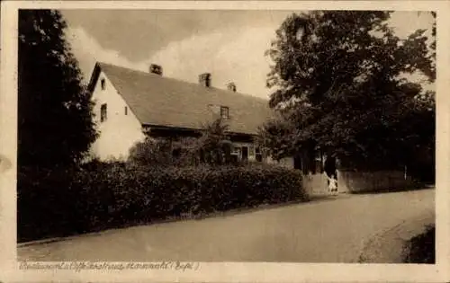 Ak Gemünd Schleiden in der Eifel, Restaurant und Cafe Forsthaus Mariawald