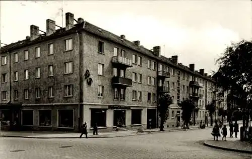 Ak Rathenow im Havelland, Schleusenstraße, Geschäft