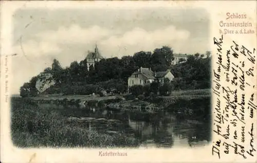 Ak Diez an der Lahn, Schloss Oranienstein, Kadettenhaus