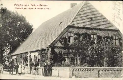 Ak Sebbenhausen Balge in Niedersachsen, Gasthof zur Rose