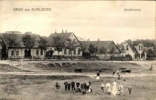 Ak Altkloster Buxtehude im Kreis Stade, Sandstraße