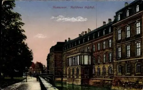 Ak Hannover in Niedersachsen, Residenzschloss