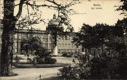 Ak Berlin Mitte, Königliches Schloss