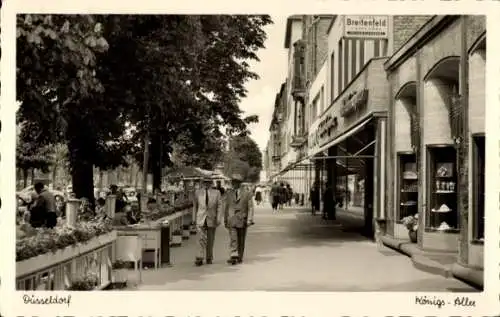 Ak Düsseldorf am Rhein, Königs-Allee, Geschäft Breitenfeld