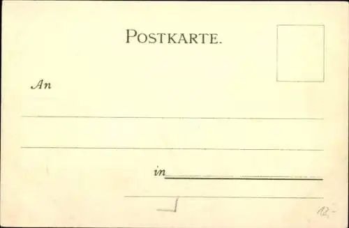 Künstler Litho Mutter, K, Würzburg am Main Unterfranken, Marienberg, Brücke