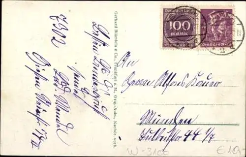 Ak Gießen an der Lahn Hessen, Brandplatz