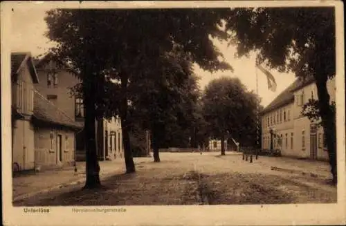 Ak Unterlüß Unterlüss Südheide, Hermannsburger Straße