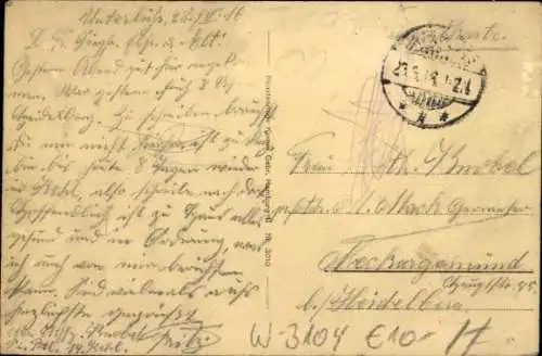 Ak Unterlüß Unterlüss Südheide, Hermannsburger Straße