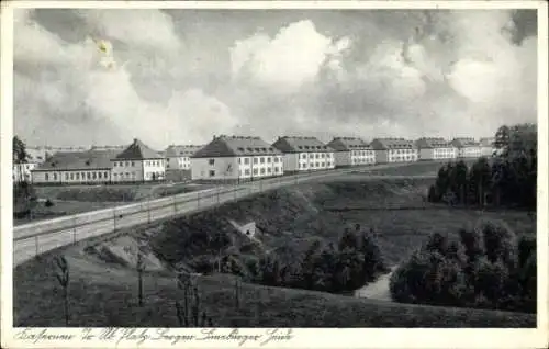 Ak Bergen in der Lüneburger Heide, Truppenübungsplatz, Kasernen