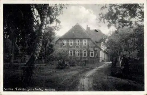 Ak Soltau Lüneburger Heide Niedersachsen, Heidehof