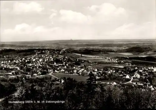 Ak Thomasberg Königswinter am Rhein, Totalansicht, Siebengebirge