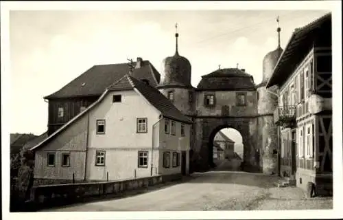 Ak Tann in der Rhön Hessen, Stadttor