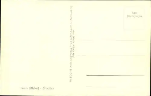 Ak Tann in der Rhön Hessen, Stadttor