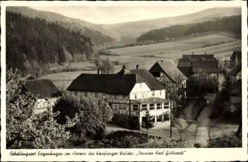 Ak Ziegenhagen Witzenhausen in Hessen, Pension Karl Guthardt