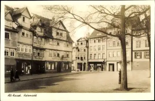 Ak Kassel in Hessen, Altstadt, Holzmarkt