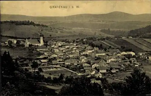 Ak Grafenau im Bayerischen Wald, Panorama