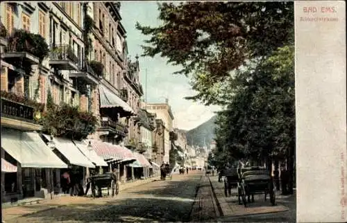 Ak Bad Ems an der Lahn, Römerstraße