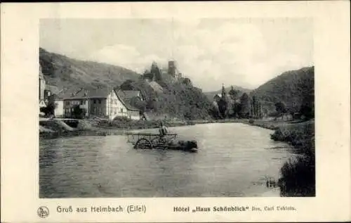 Ak Heimbach in der Eifel, Hotel Haus Schönblick