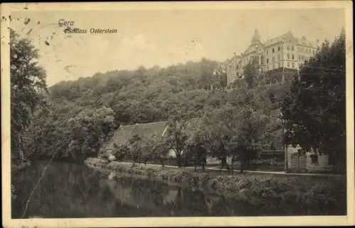 Ak Gera in Thüringen, Schloss Osterstein