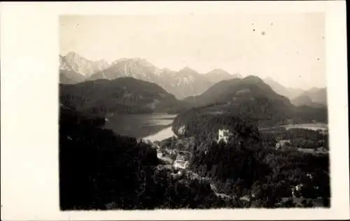 Ak Hohenschwangau Schwangau im Ostallgäu, Schloss Hohenschwangau