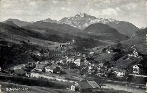 Ak Marktschellenberg Markt Schellenberg in Oberbayern, Panorama