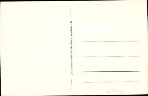 Ak Landshut in Niederbayern, Panorama