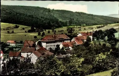 Ak Rengshausen Knüllwald in Hessen, Teilansicht