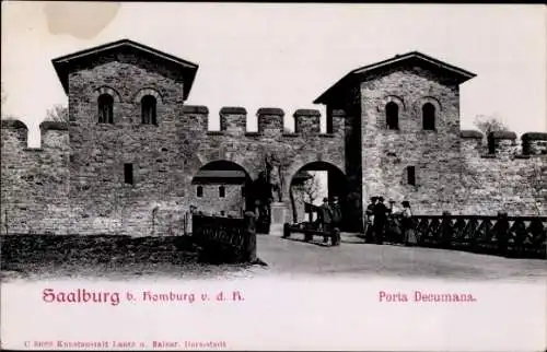 Ak Bad Homburg vor der Höhe, Kastell Saalburg, Porta Decumana