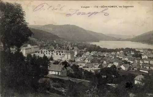 Ak Gérardmer Lothringen Vosges, Kasernen