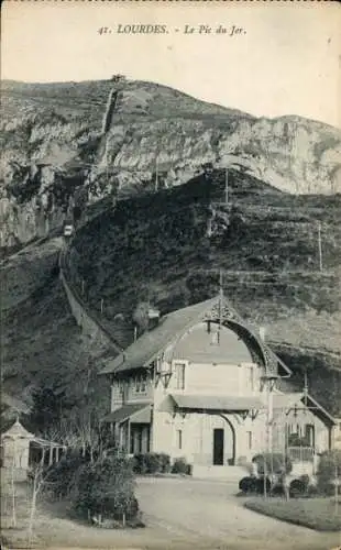 Ak Lourdes Hautes Pyrénées, Le Pic du Jer