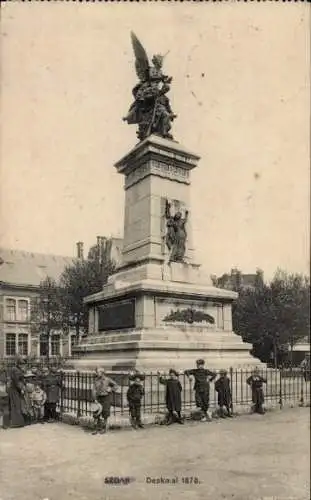 Ak Sedan Ardennes, Denkmal 1870