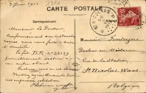 Ak Bordeaux Gironde, Chateau Joncarret, Monopole de la Maison