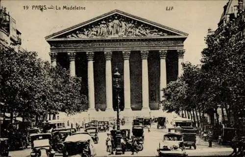 Ak Paris VIII, La Madeleine