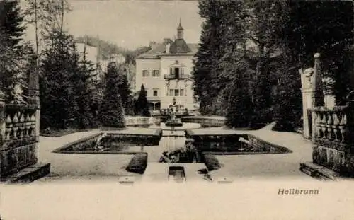 Ak Salzburg in Österreich, Lustschloss Hellbrunn