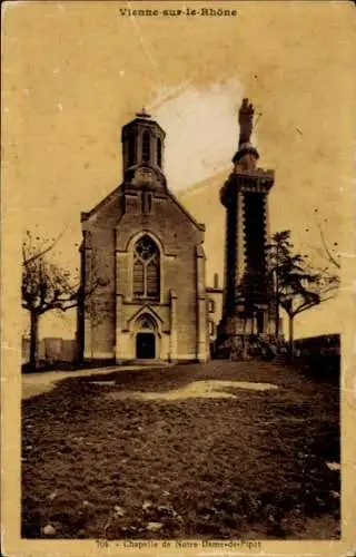 Ak Vienne sur le Rhône Vienne, Kapelle Notre Dame-de-Pipet