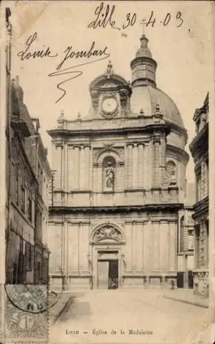 Ak Lille Nord, Eglise de la Madeleine