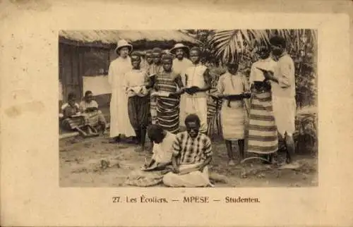 Ak Mpese DR Kongo Zaire, Studenten