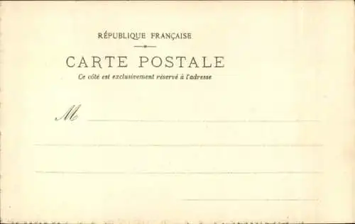 Briefmarken Ak Paris, Weltausstellung 1900, Panorama du Tour du Monde, Suede