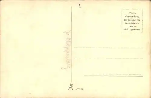 Ak Schauspieler Johannes Heesters, Filmszene Karneval der Liebe, Gitarre, Tänzer