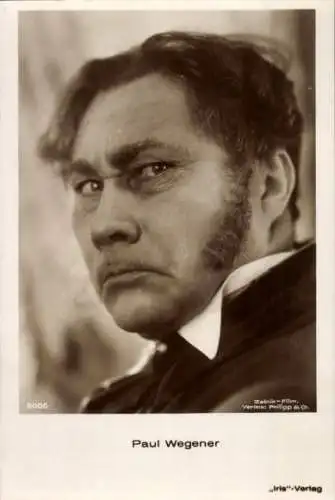 Ak Schauspieler Paul Wegener, Portrait